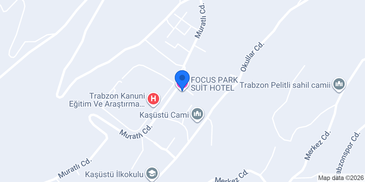 FOCUS PARK SUİT HOTEL konumu
