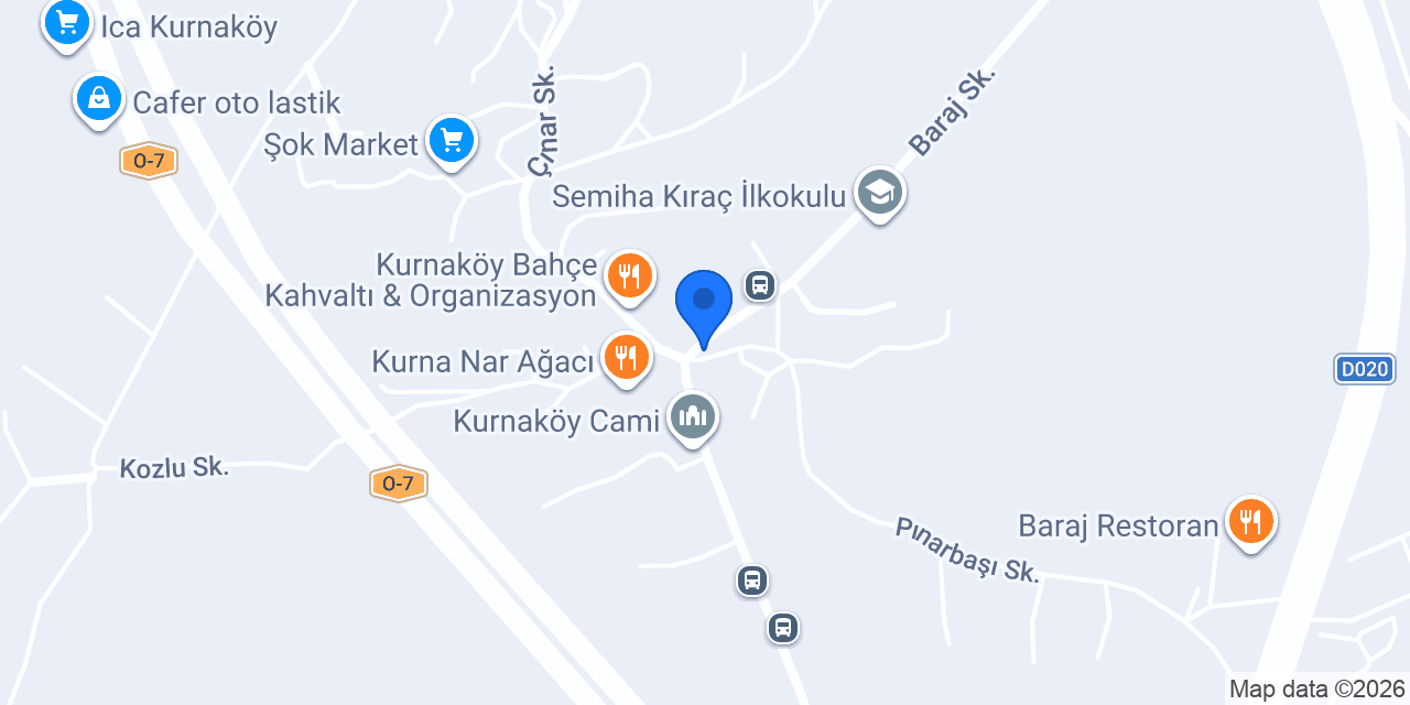 Köfteci Güner Baba konumu