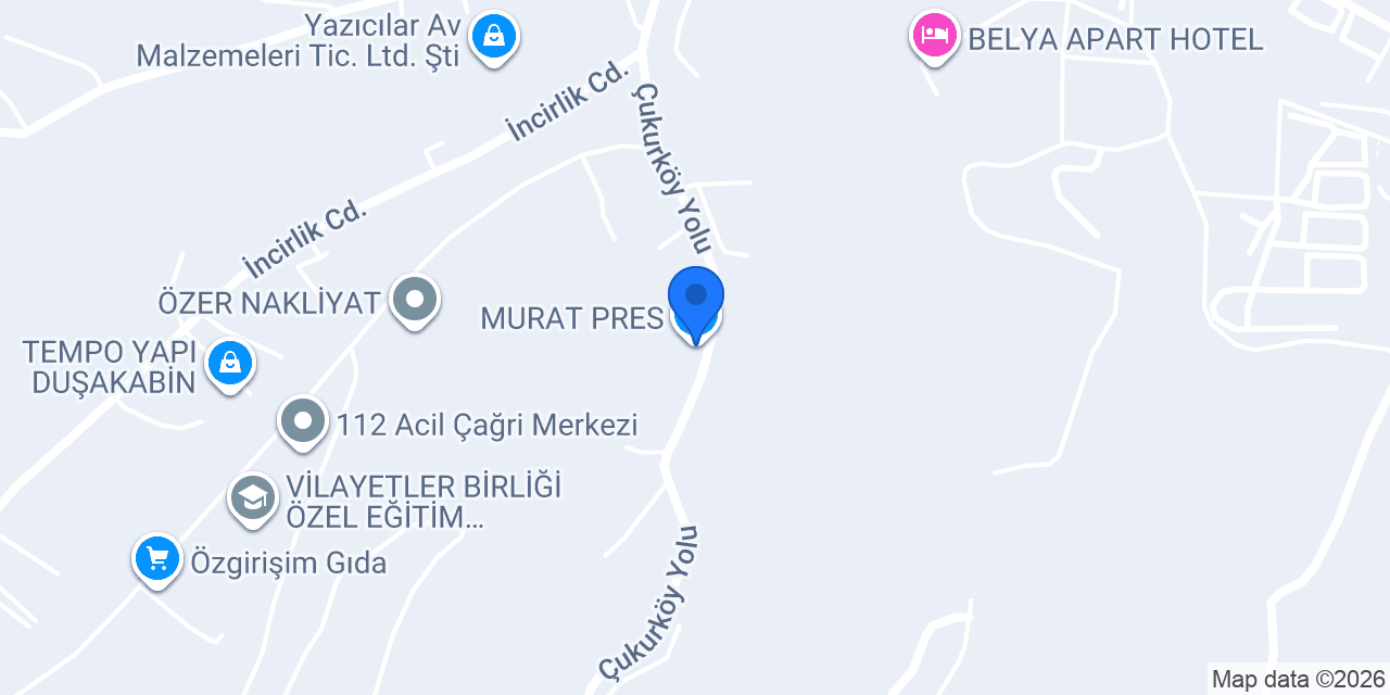 MURAT PRES konumu