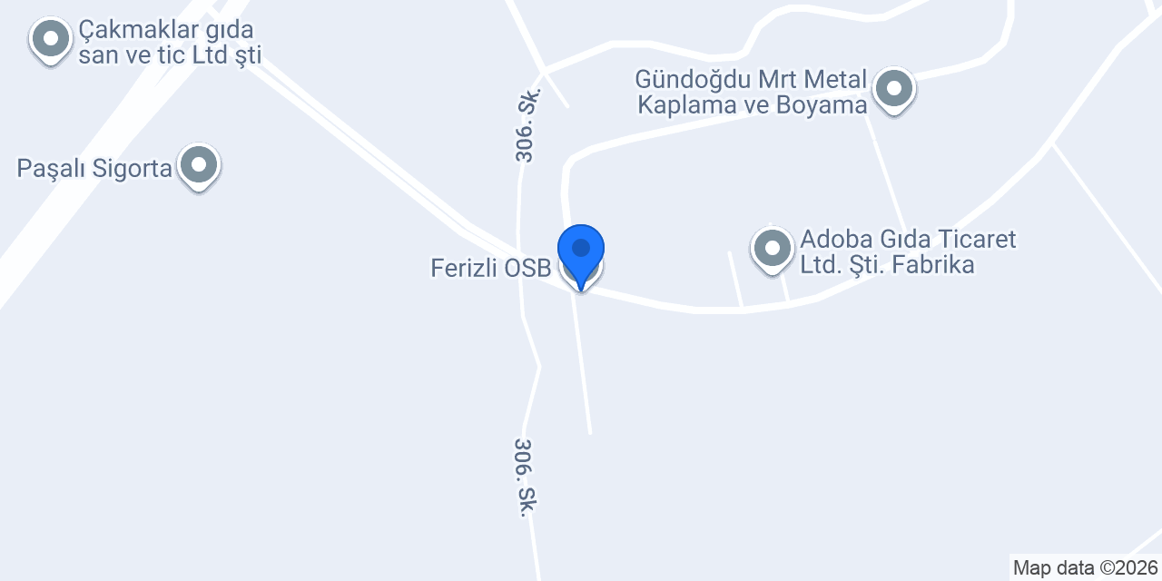 Ferizli OSB konumu