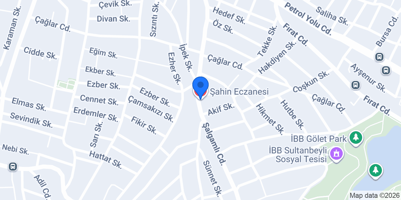 Şahin Eczanesi konumu