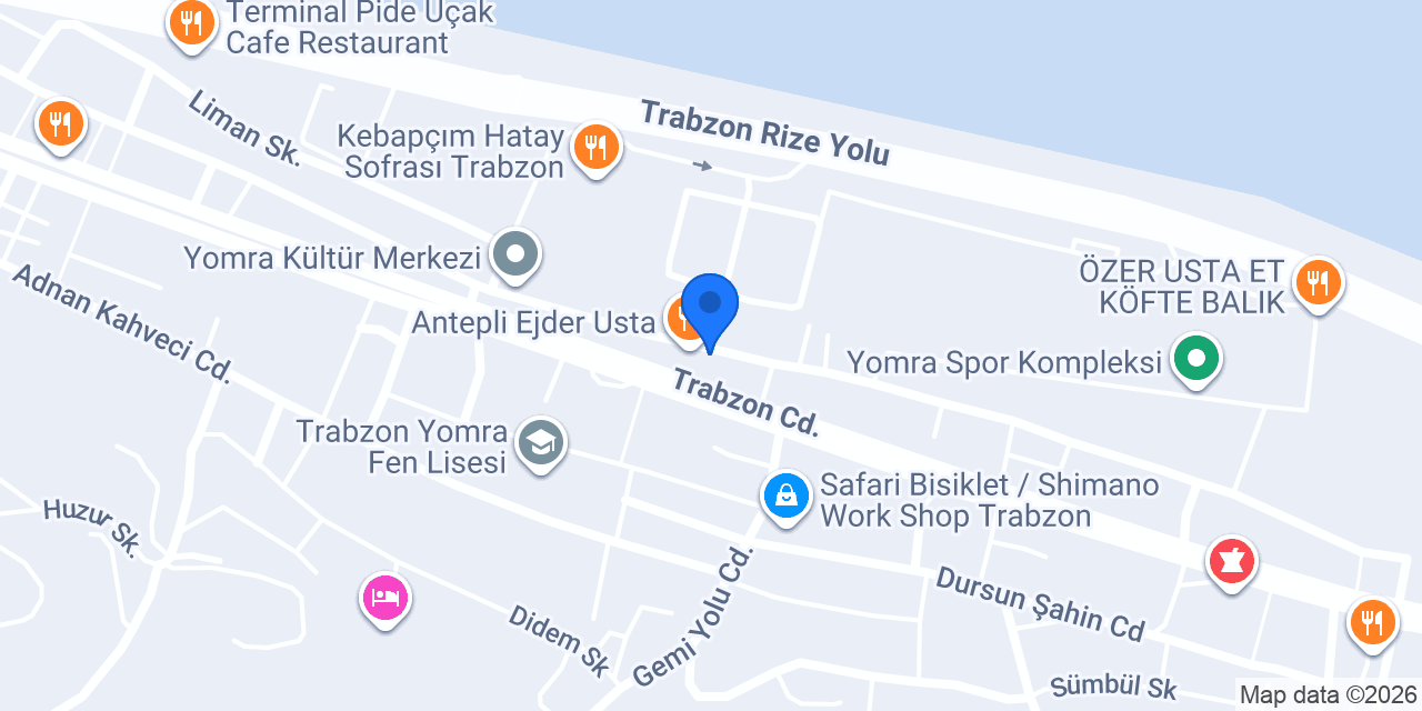 Kiraz Cafe konumu