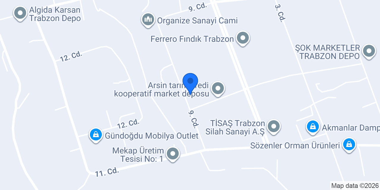 TRABZON LAUNDRY konumu