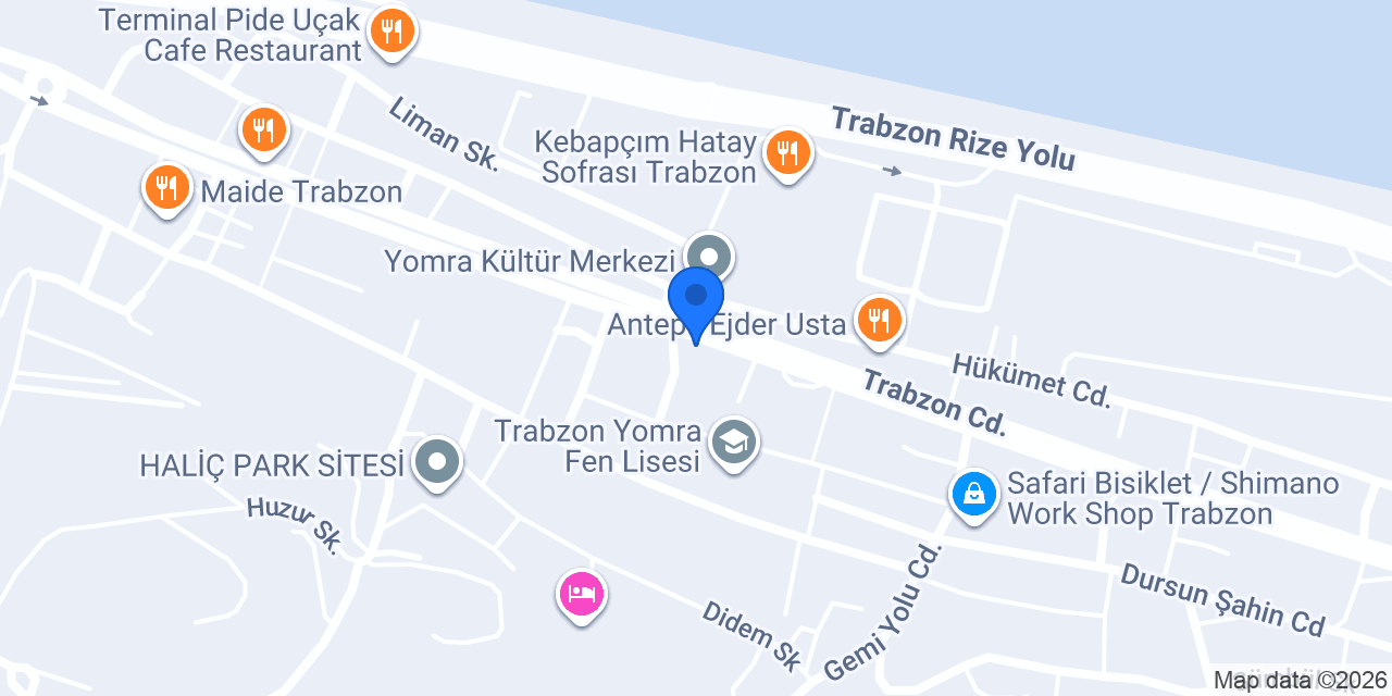 Yomra Taksi konumu