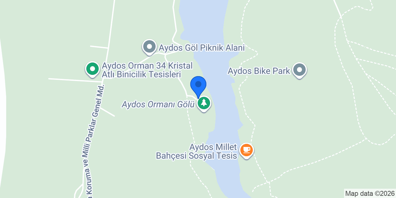 AYDOS ORMAN GÖL KRİSTAL konumu
