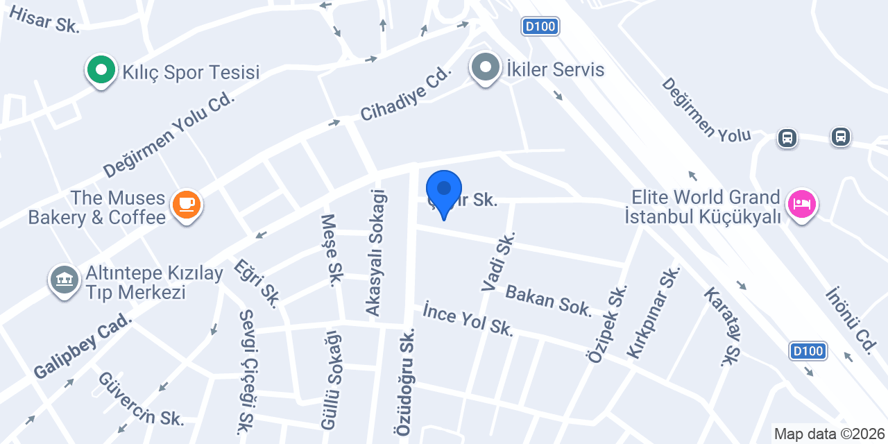 Altıntepe Çilingir konumu