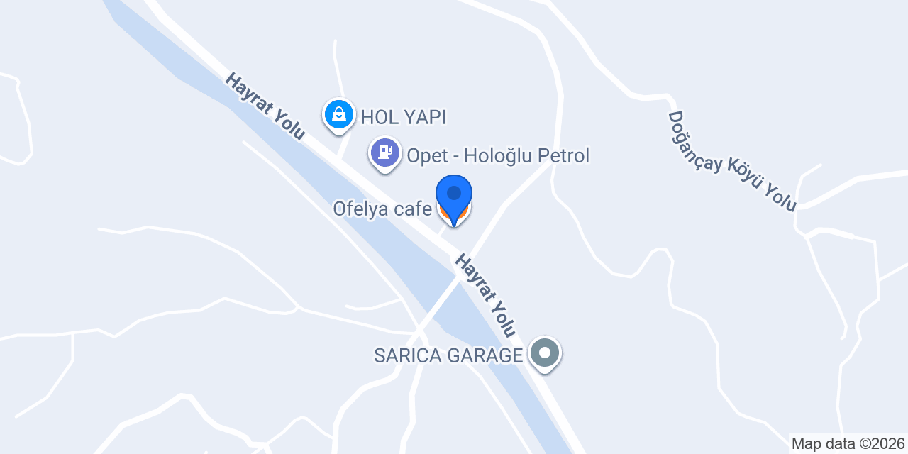 Ofelya cafe konumu