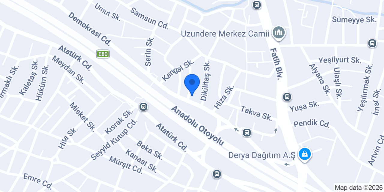 AB DEMİR VE PLASTİK konumu