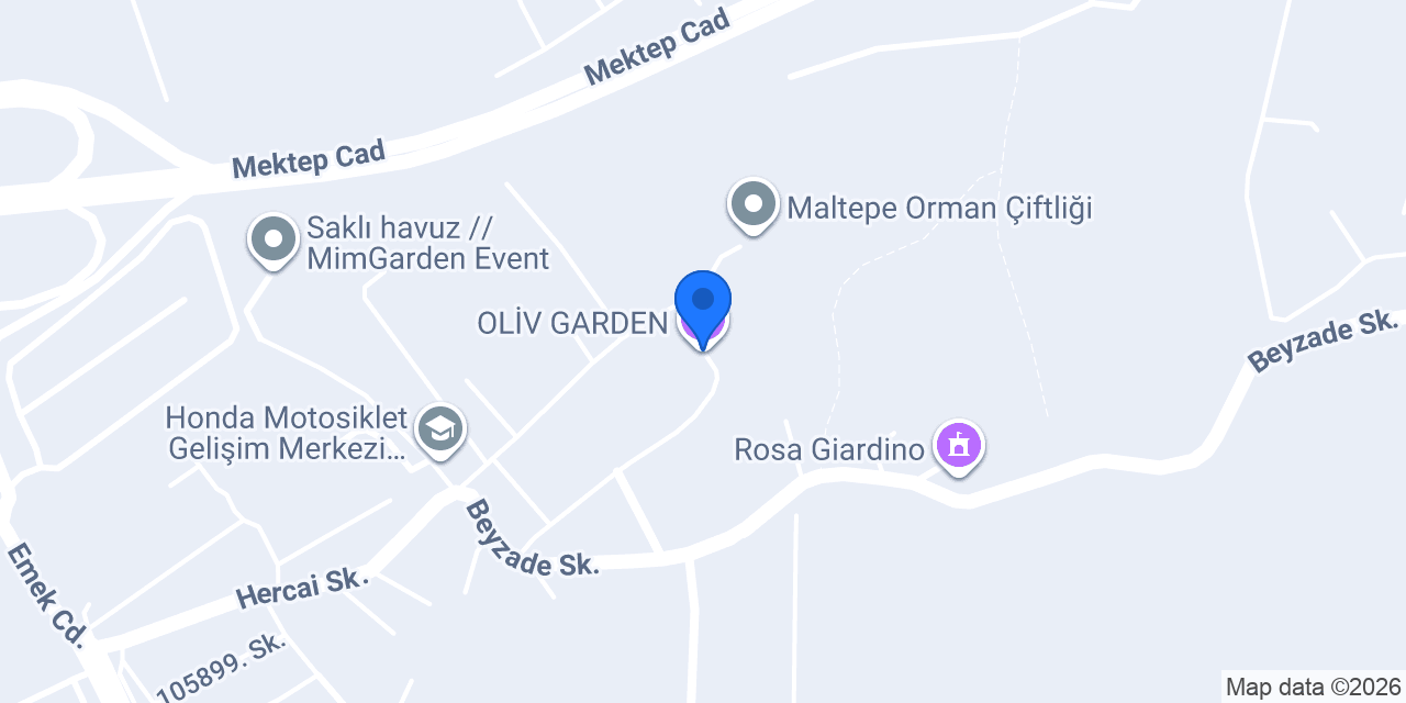 OLİV GARDEN konumu