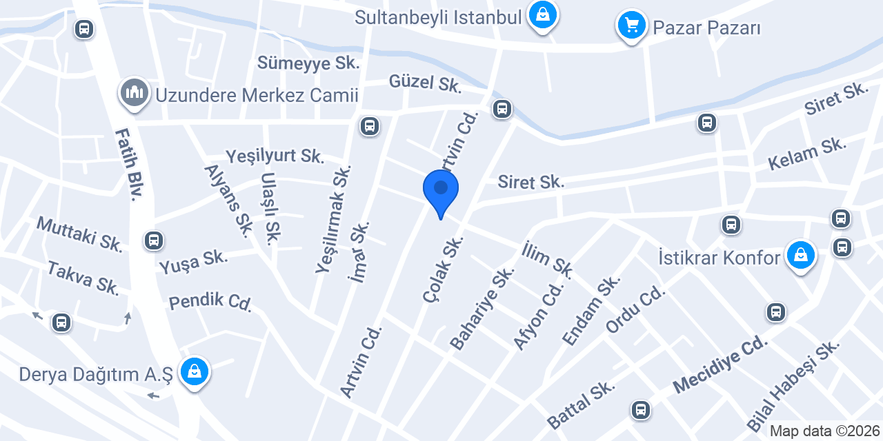 Güçlü AVM konumu