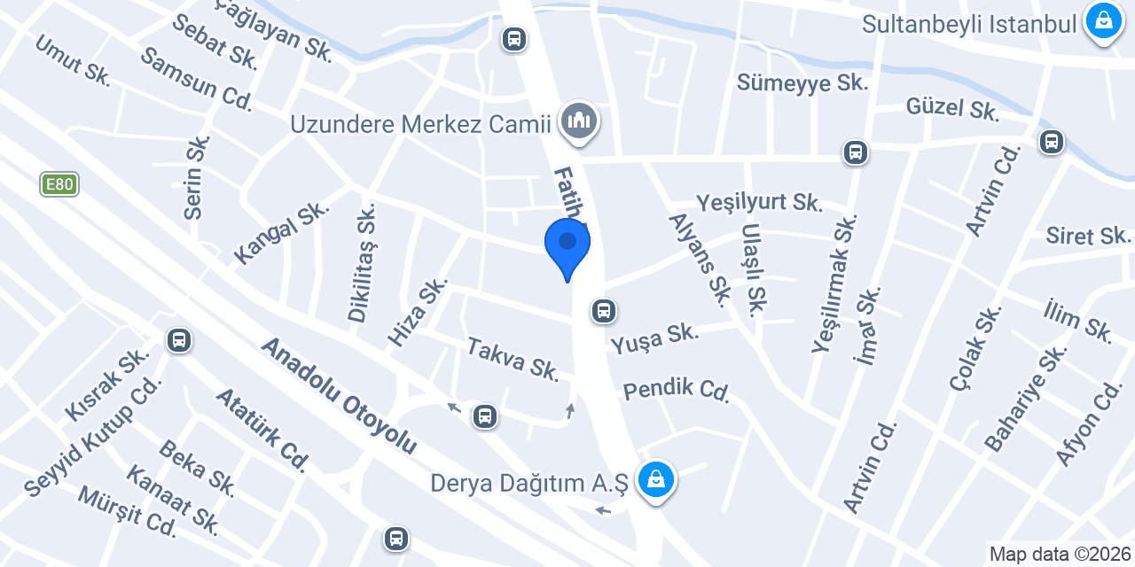 Polat pencere A.Ş konumu