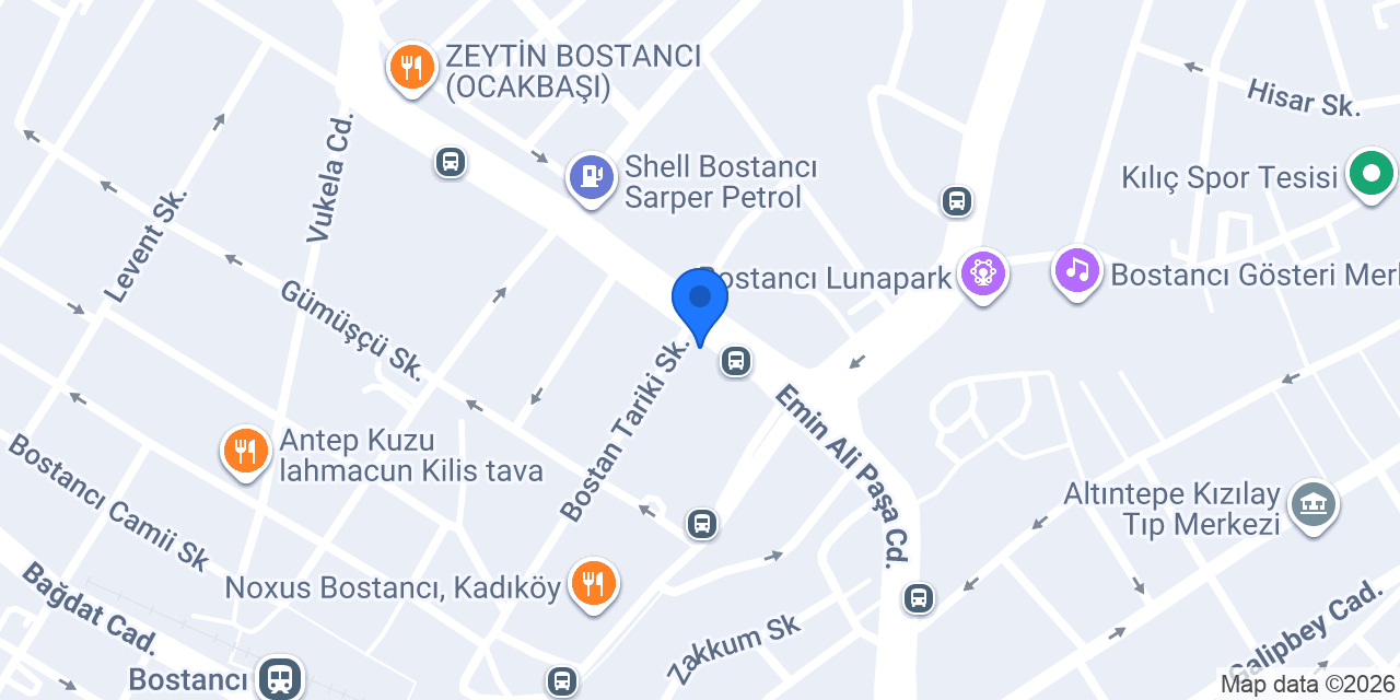 Güllüoğlu Baklava konumu