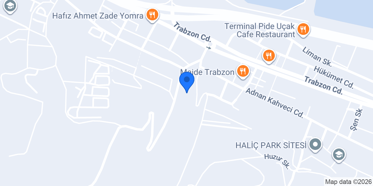 Atasoy Endüstriyel Mutfak konumu