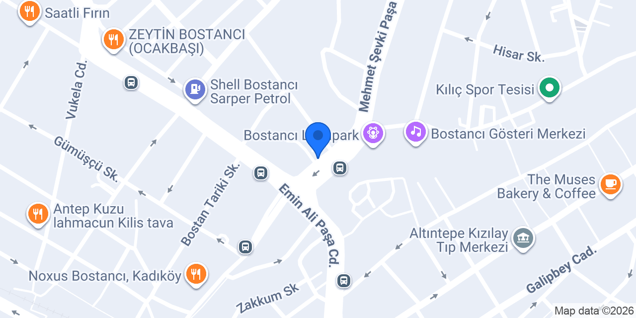 Symbolcafe Bostancı konumu