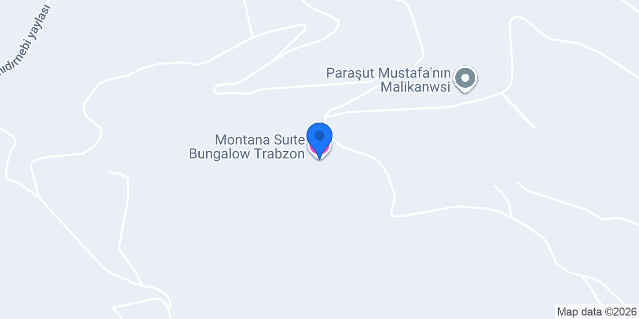 Montana Suıte Bungalow Trabzon konumu