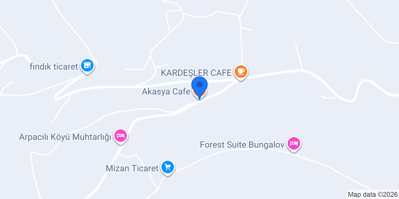 Akasya Cafe konumu