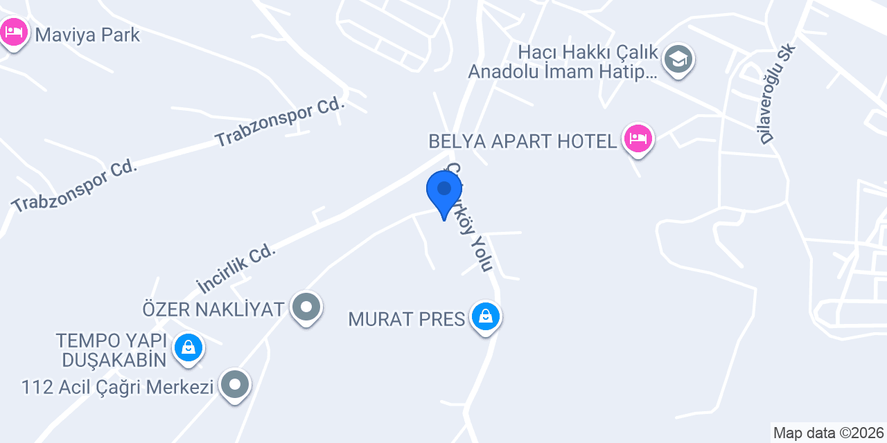 Özenir Gıda Tic.Ltd.Şti. konumu