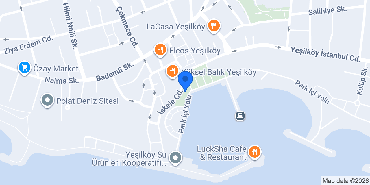Ottoman Yeşilköy konumu