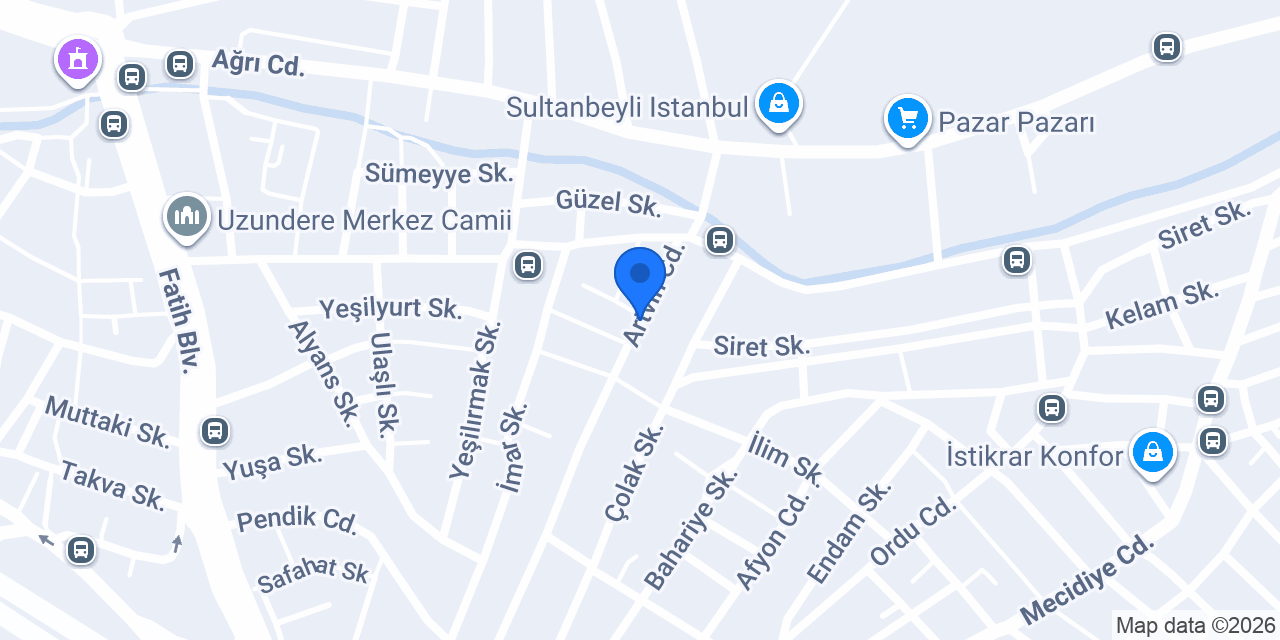 İstanbul Yeşil İnşaat konumu