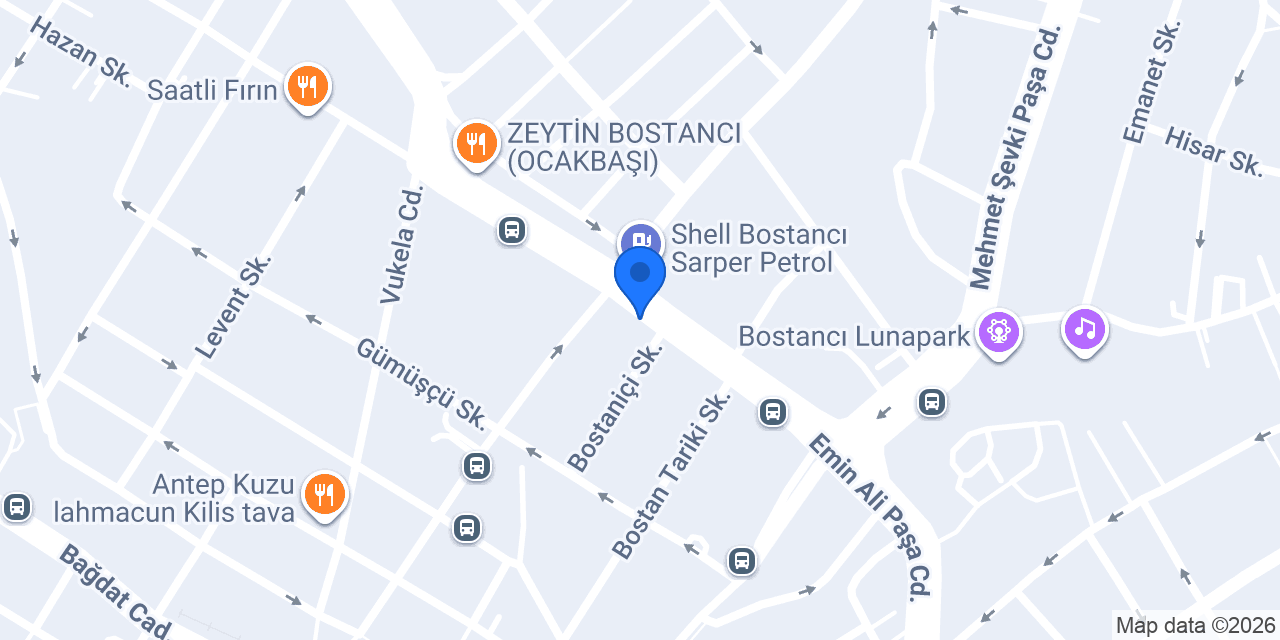 TEB Bostancı Şubesi konumu