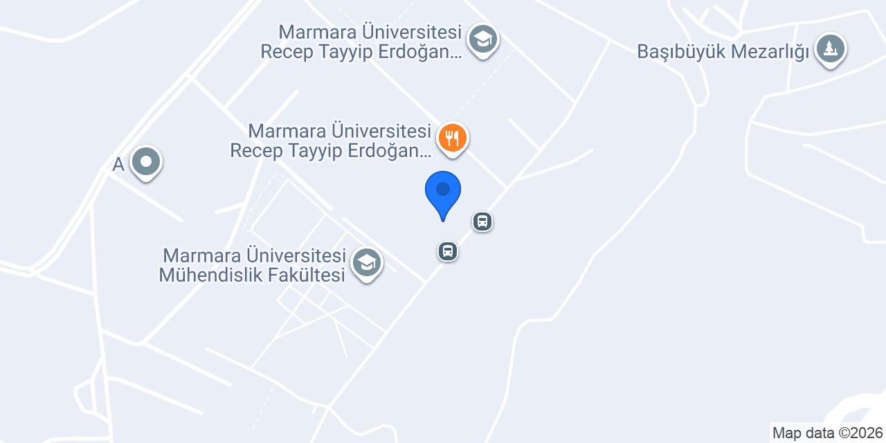 Halkbank Marmara Üniversitesi Uydu Şubesi konumu