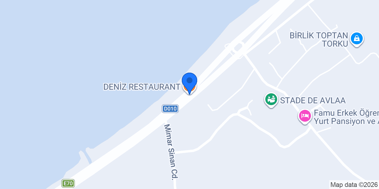 DENİZ RESTAURANT konumu