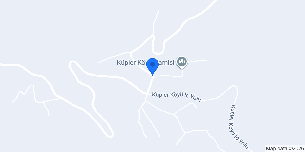 Küpler Köyü Muhtarlığı konumu