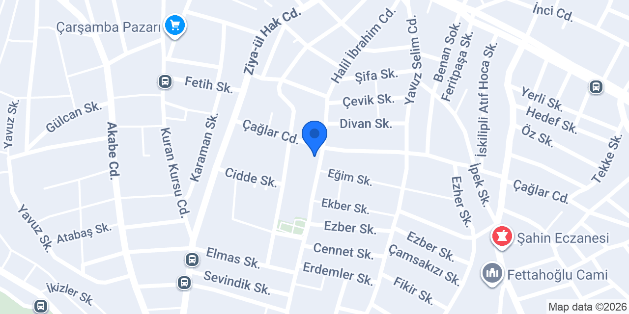 Alp Mobilya Dekorasyon konumu