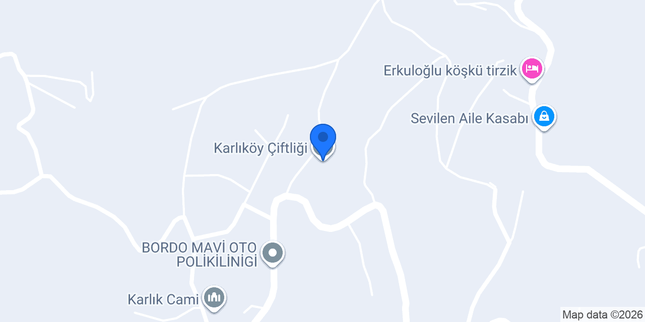 Karlıköy Çiftliği konumu