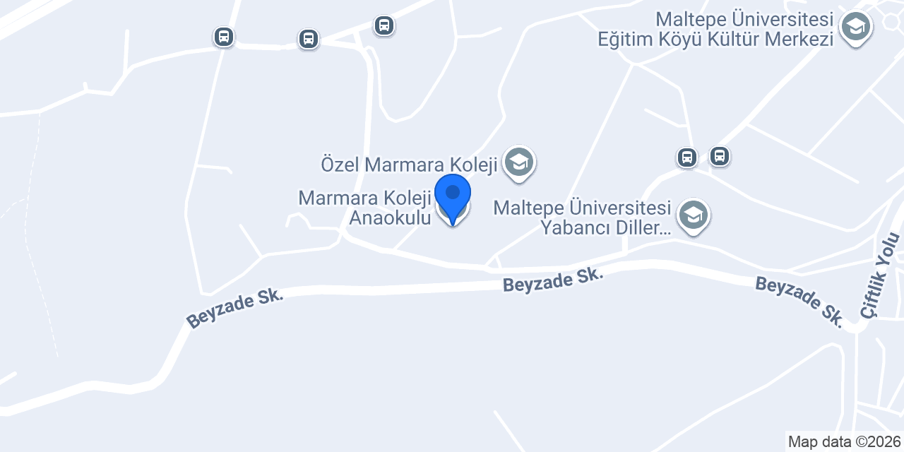 Marmara Koleji Anaokulu konumu