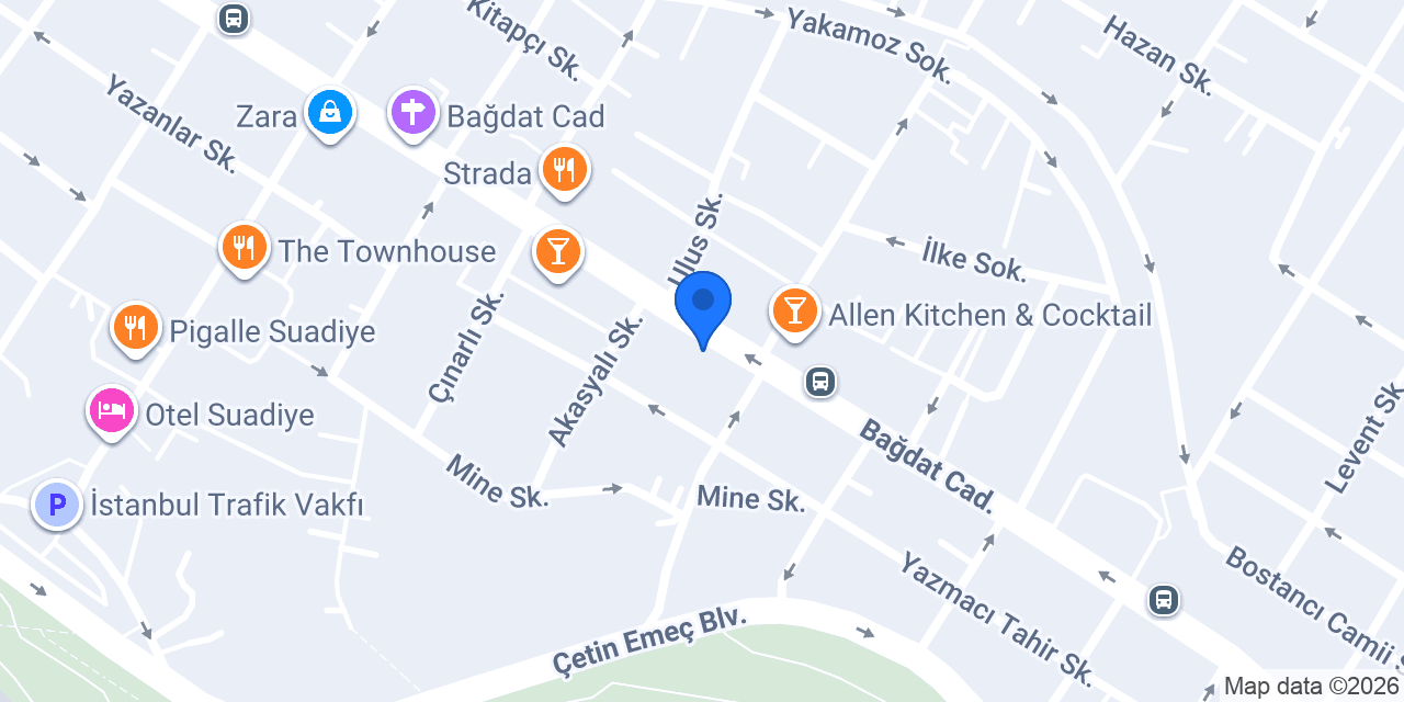 TEB Suadiye Şubesi konumu