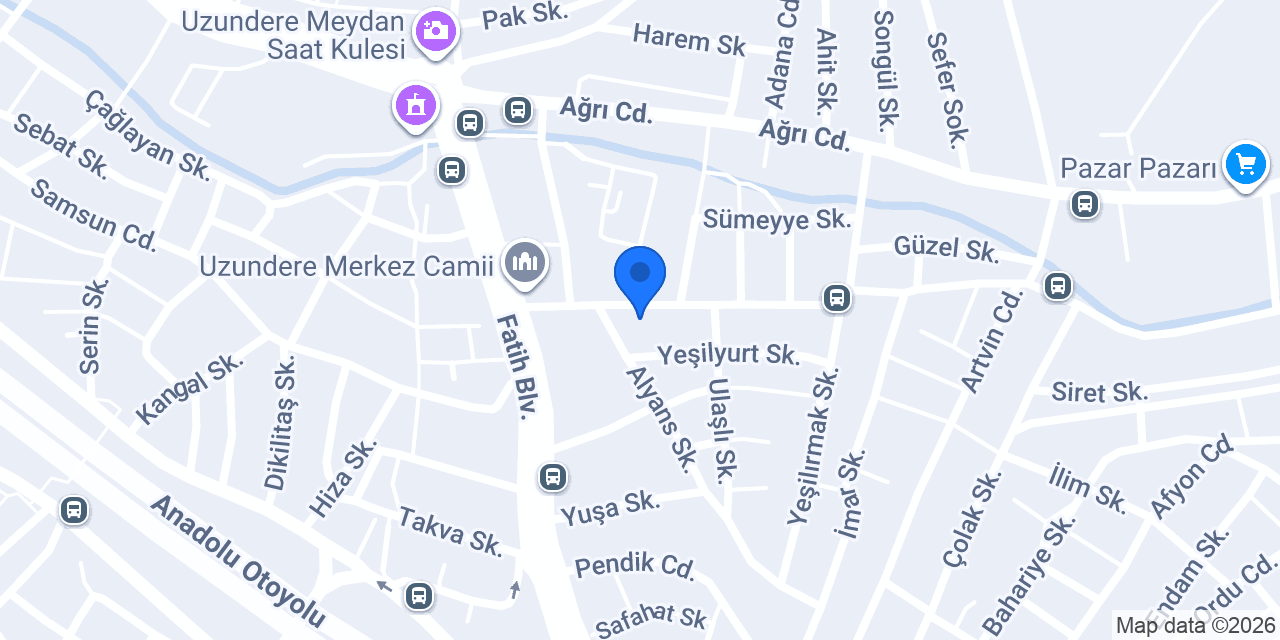 Güven Kasap Güven Market konumu