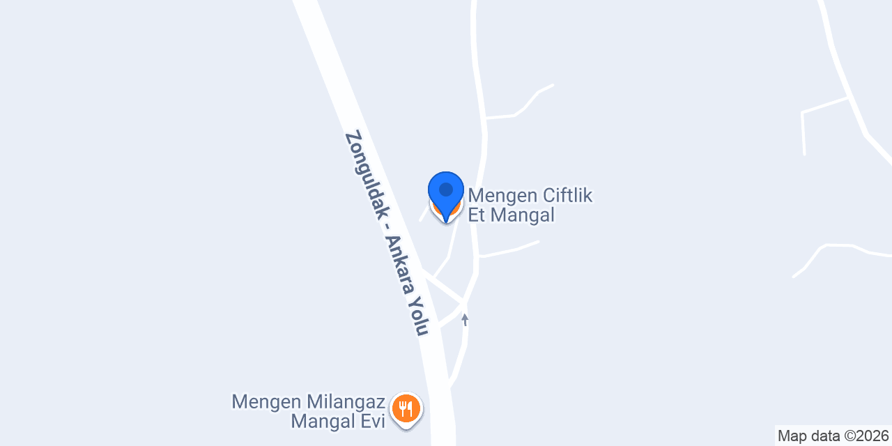 Mengen Ciftlik Et Mangal konumu