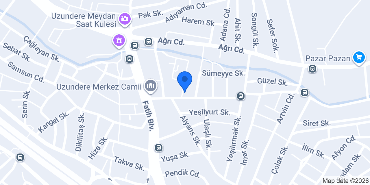 Bay Bayan Terzi konumu