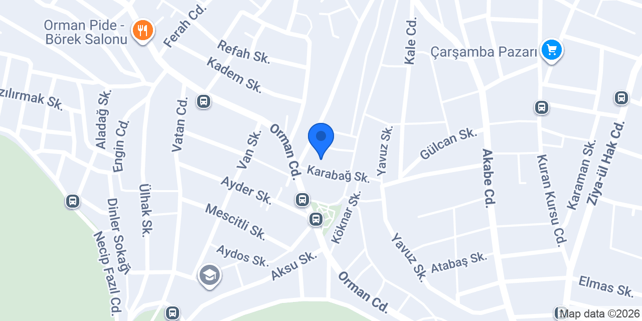 ARZU AJANS DAN.VE ORG. konumu