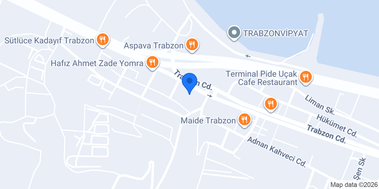 Isıpark Trabzon konumu