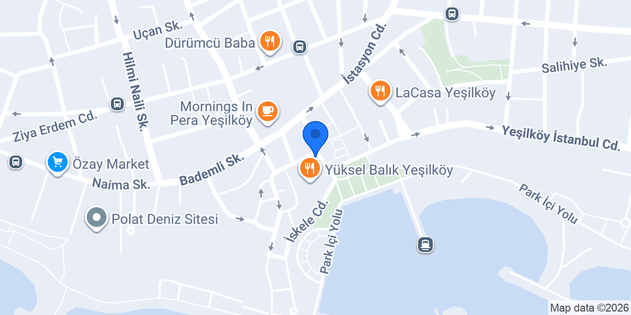 Nestle Su YEŞİLKÖY konumu