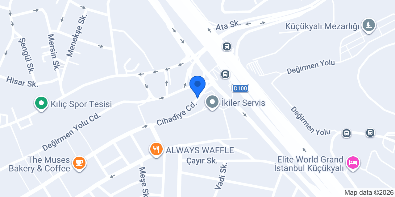 Atlas Poligon Tic. Ltd. Şti. konumu