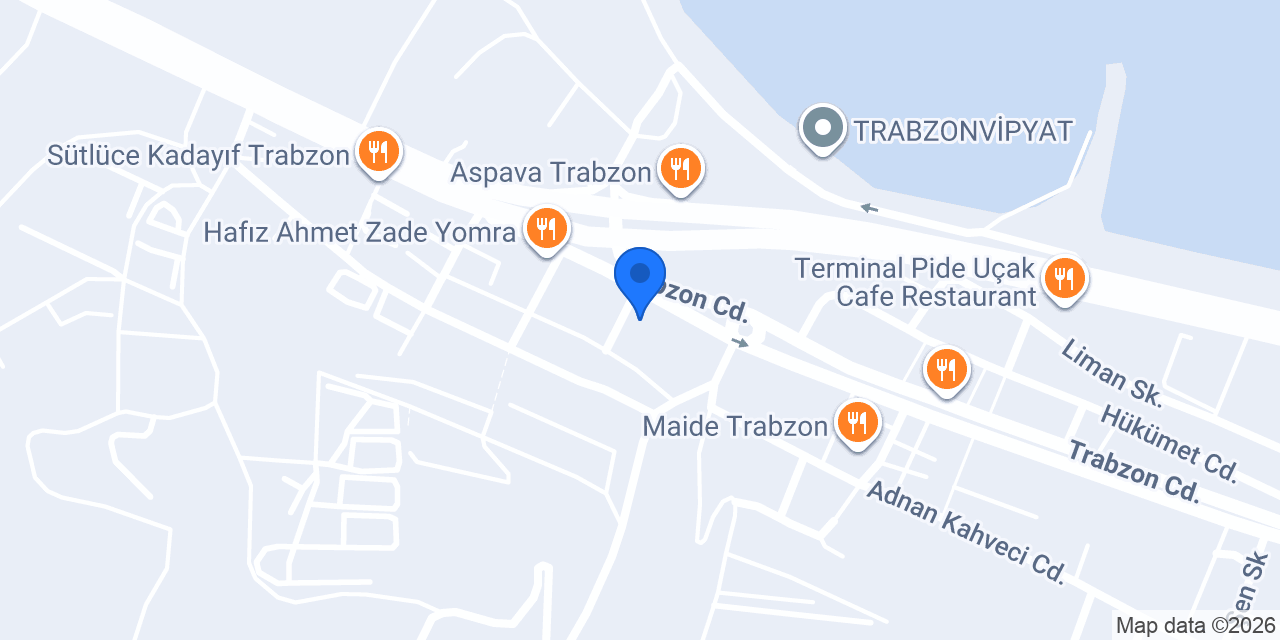 Royal Ev Mobilya Trabzon konumu