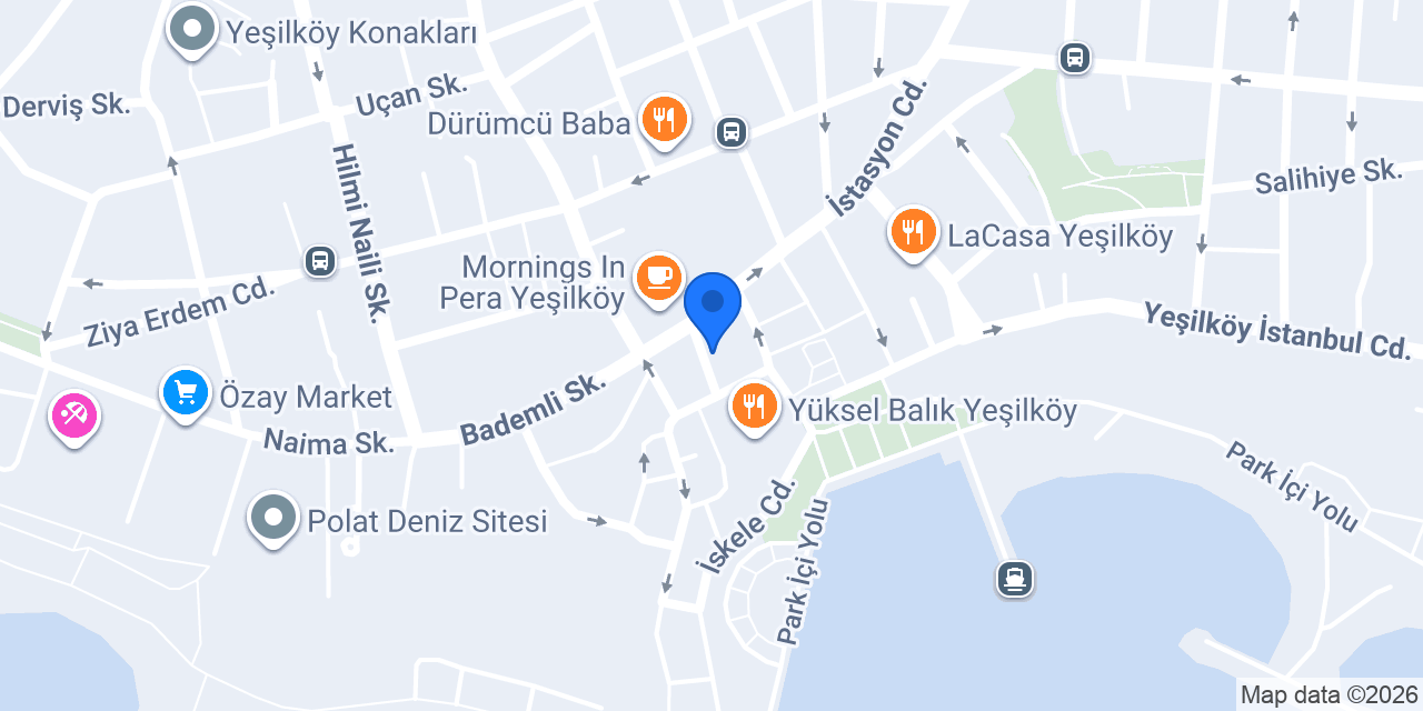 Eleos Yeşilköy konumu