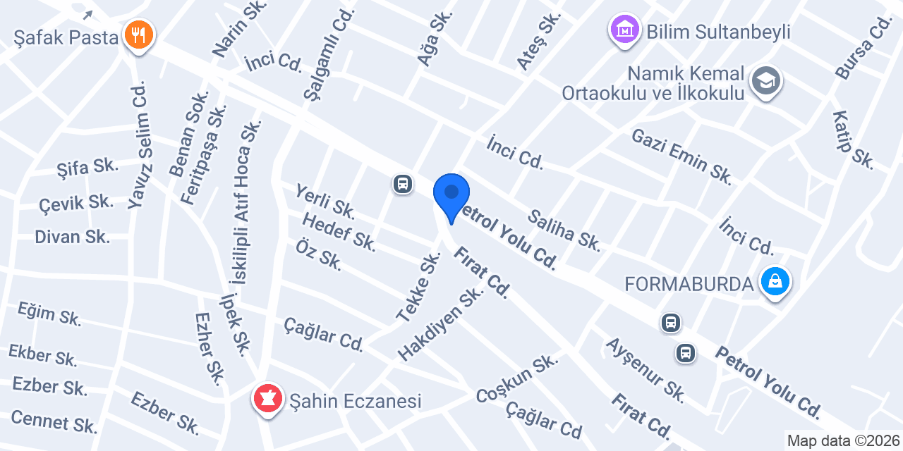 Öz Yıldız Odun Ekmek Fırını konumu