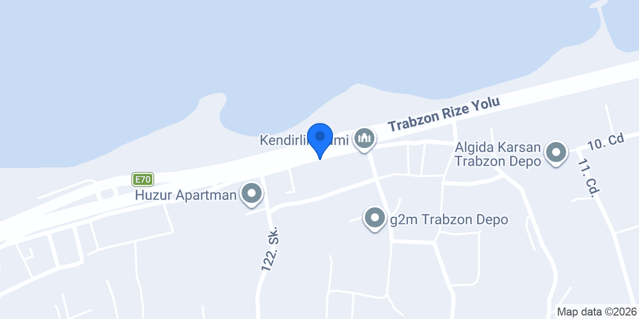Gündoğdu Mobilya Tesisler konumu
