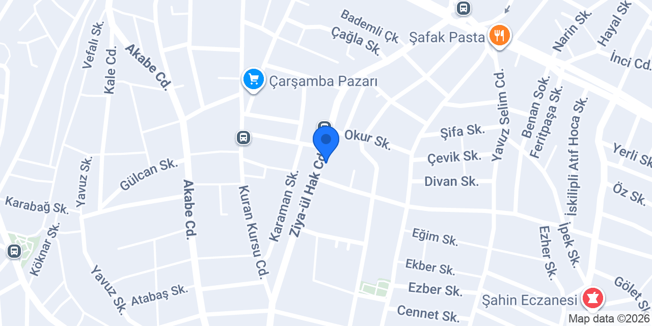 Eczane Burçak konumu