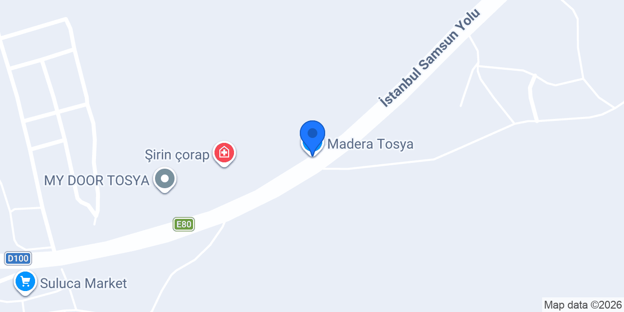 Madera Tosya konumu