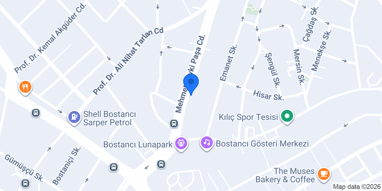 Casart Perde Tasarım konumu
