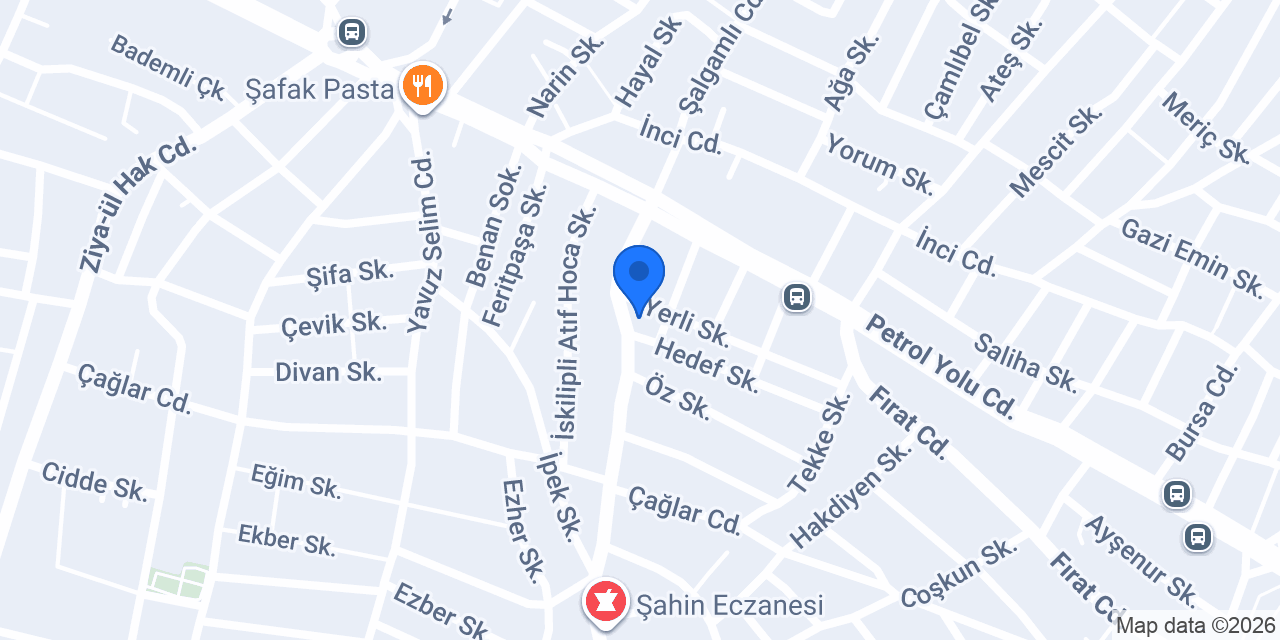 AYA İNŞAAT DEKORASYON konumu