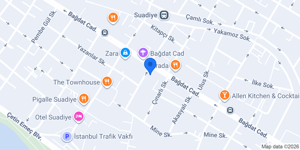 Suadiye Erkek Kuaförü konumu
