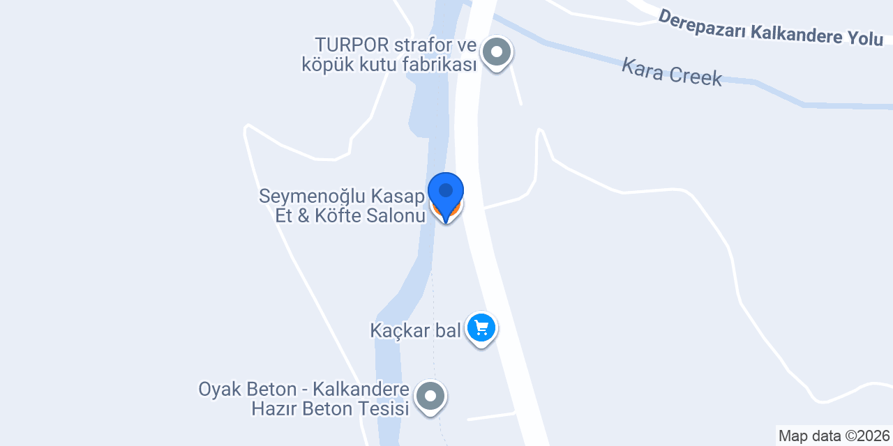 Seymenoğlu Kasap Et & Köfte Salonu konumu