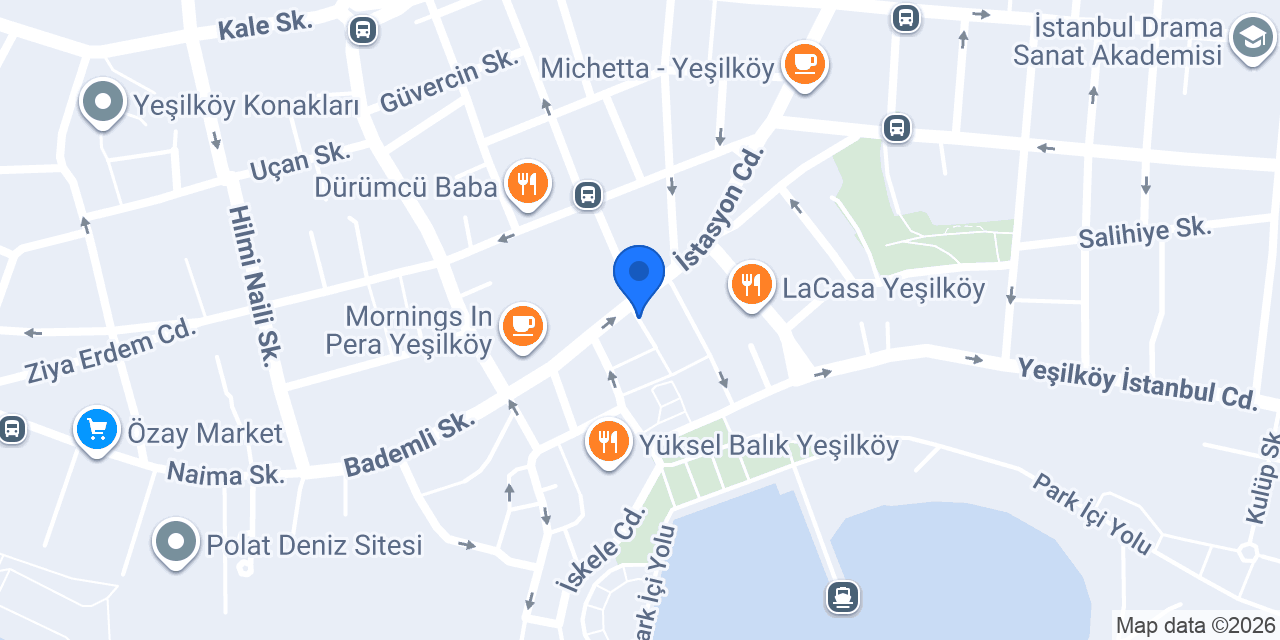 Yeşilköy Çilingir konumu