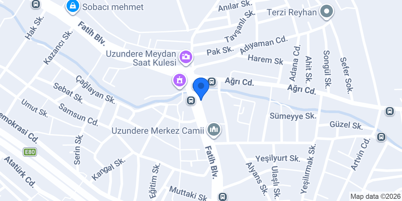 Ekşioğlu ticaret konumu